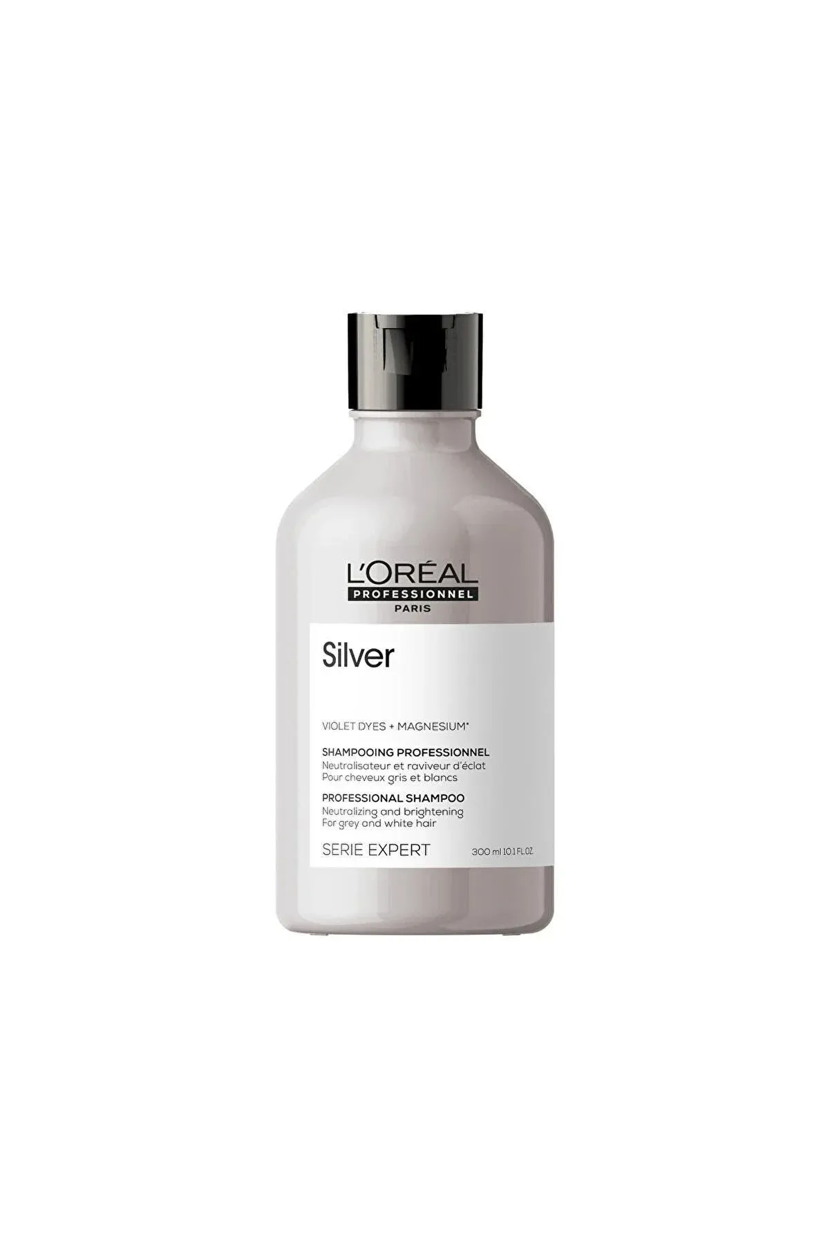 Loreal Professionnel Serie Expert Silver Çok Açık Sarı, Gri Ve Beyaz Saçlar Için Renk Dengeleyici Mor Şampuanı 300 Ml