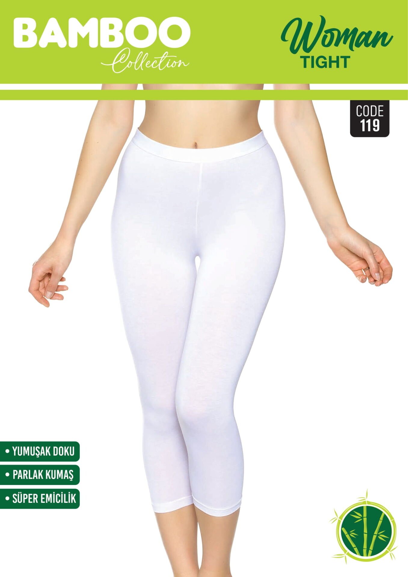SORTİE BAYAN BAMBOO KAPRİ TAYT