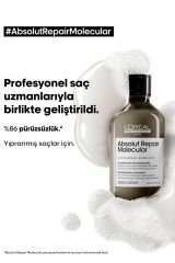 Loreal Professionnel Paris Serie Expert Absolut Repair Molecular Tüm Yıpranmış Saçlar İçin Arındırıcı Şampuan 300 ml